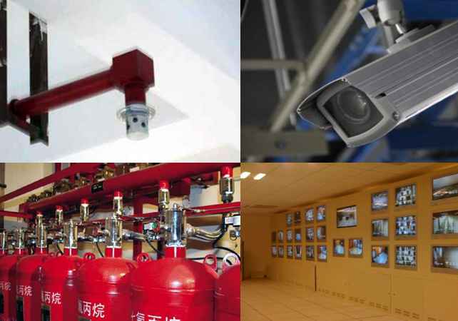 干河街道机房安防